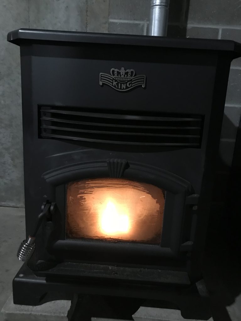 King Pellet Stove I Do Man Things!